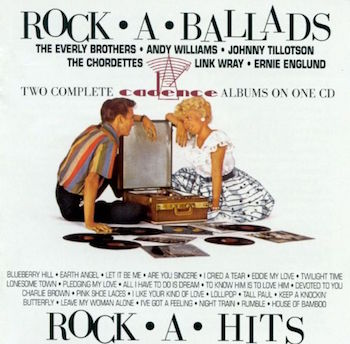 V.A. - 2on1 Rock-A-Ballads / Rock A Hits : Cadence Rec - Klik op de afbeelding om het venster te sluiten